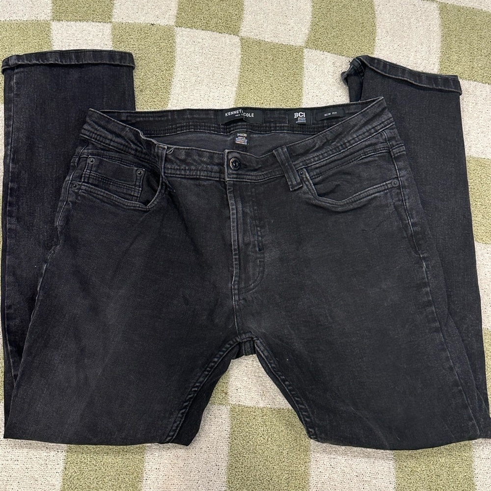 Men's Kenneth Cole black jeans